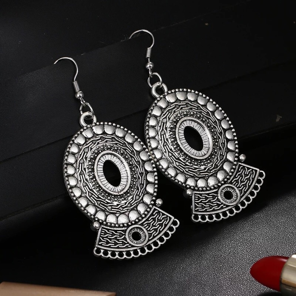 Oxidized earrings for women Medium Size